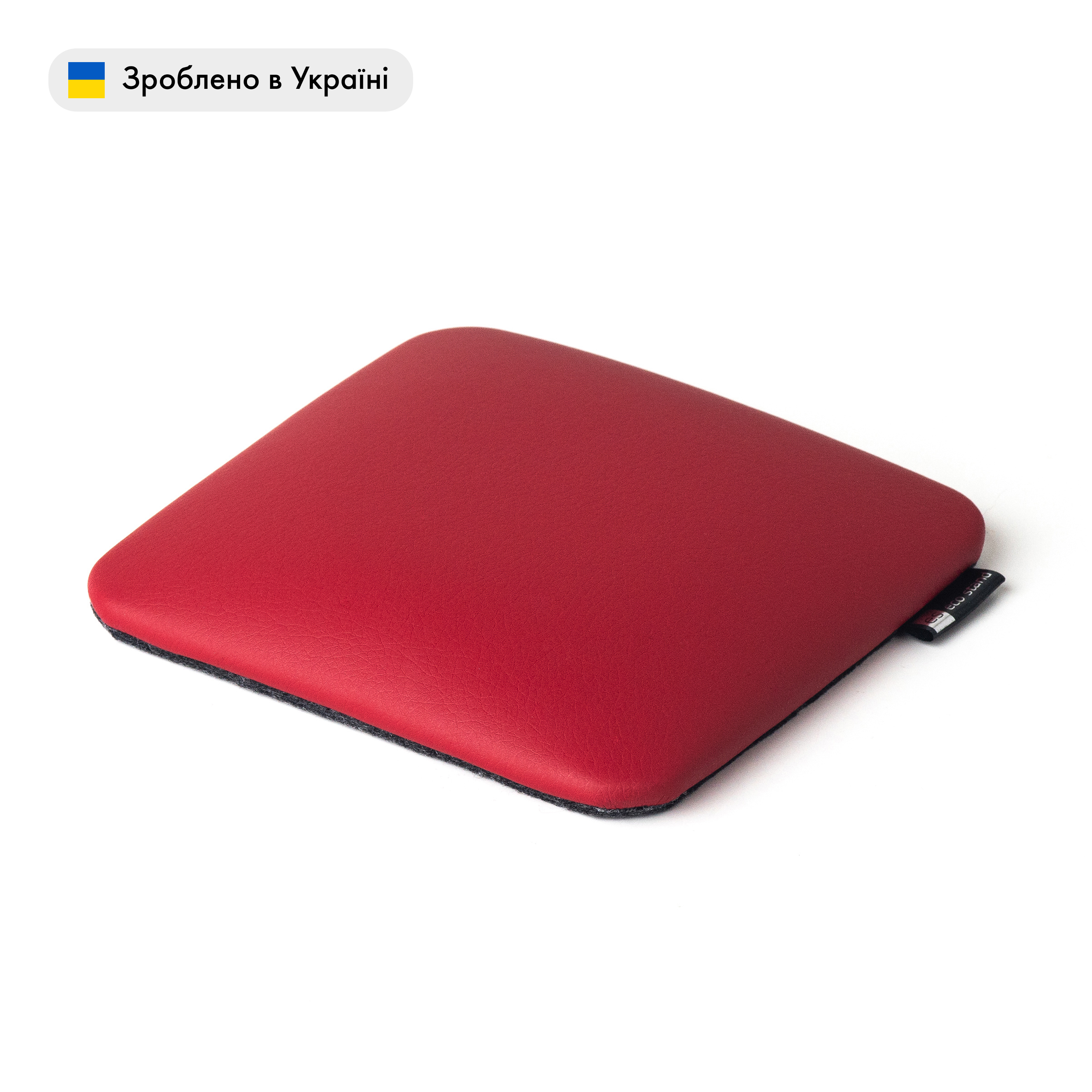 ECO STAND CARE Червоний — Підлокітник для майстра манікюру — ракурс 2