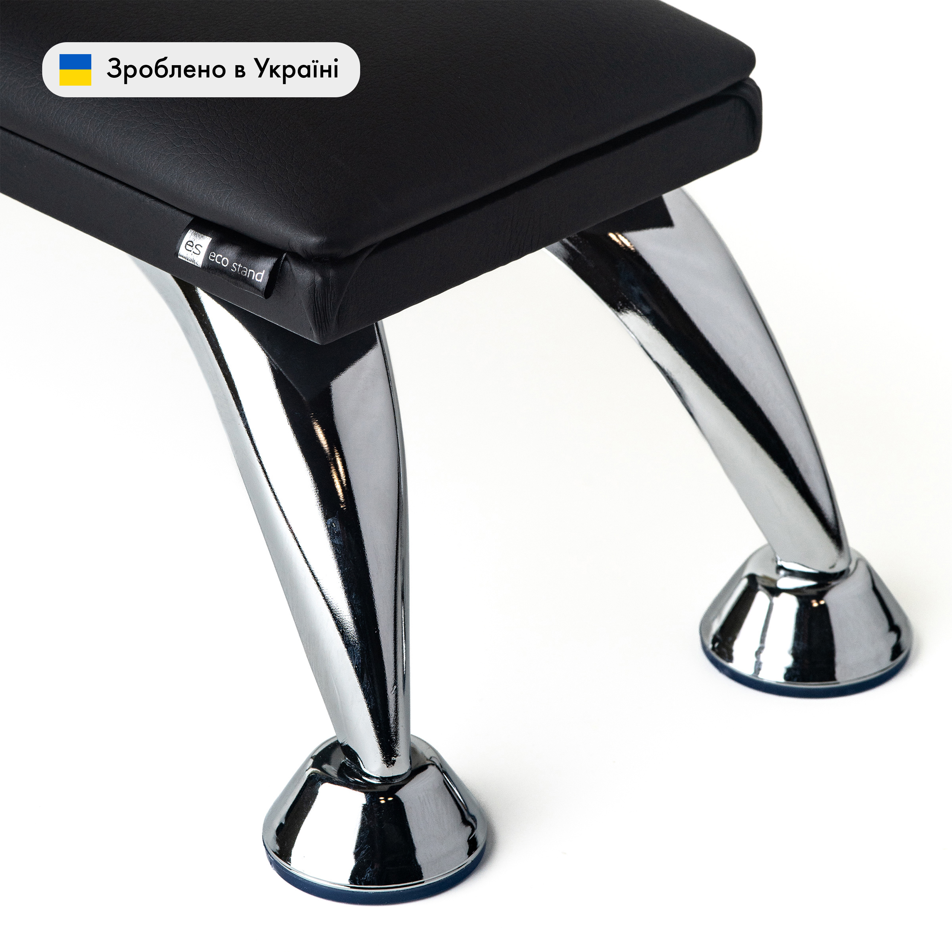 ECO STAND MAXI Чорний — Найбільша підставка для манікюру — ракурс 3