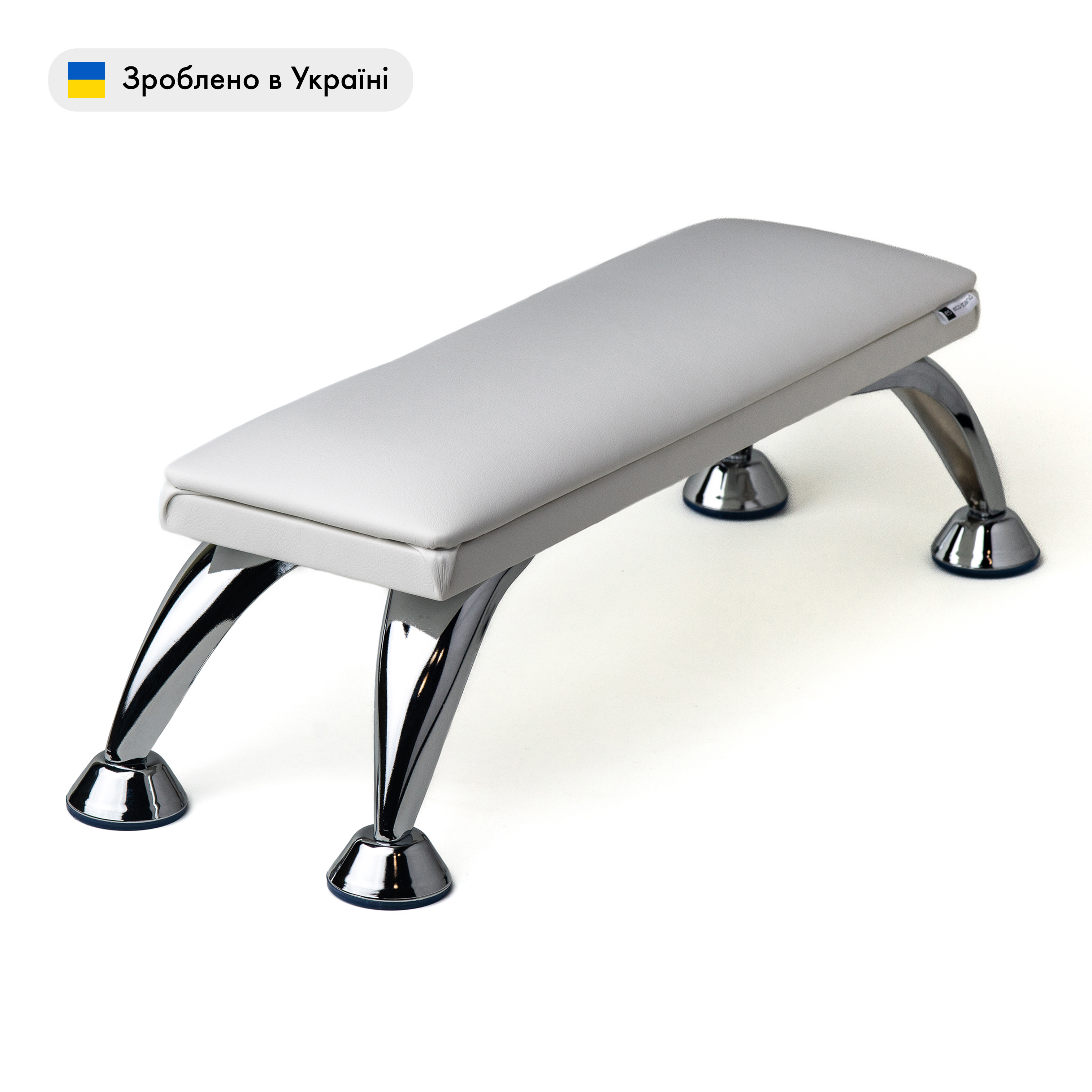 ECO STAND MAXI Білий — Найбільша підставка для манікюру — ракурс 2