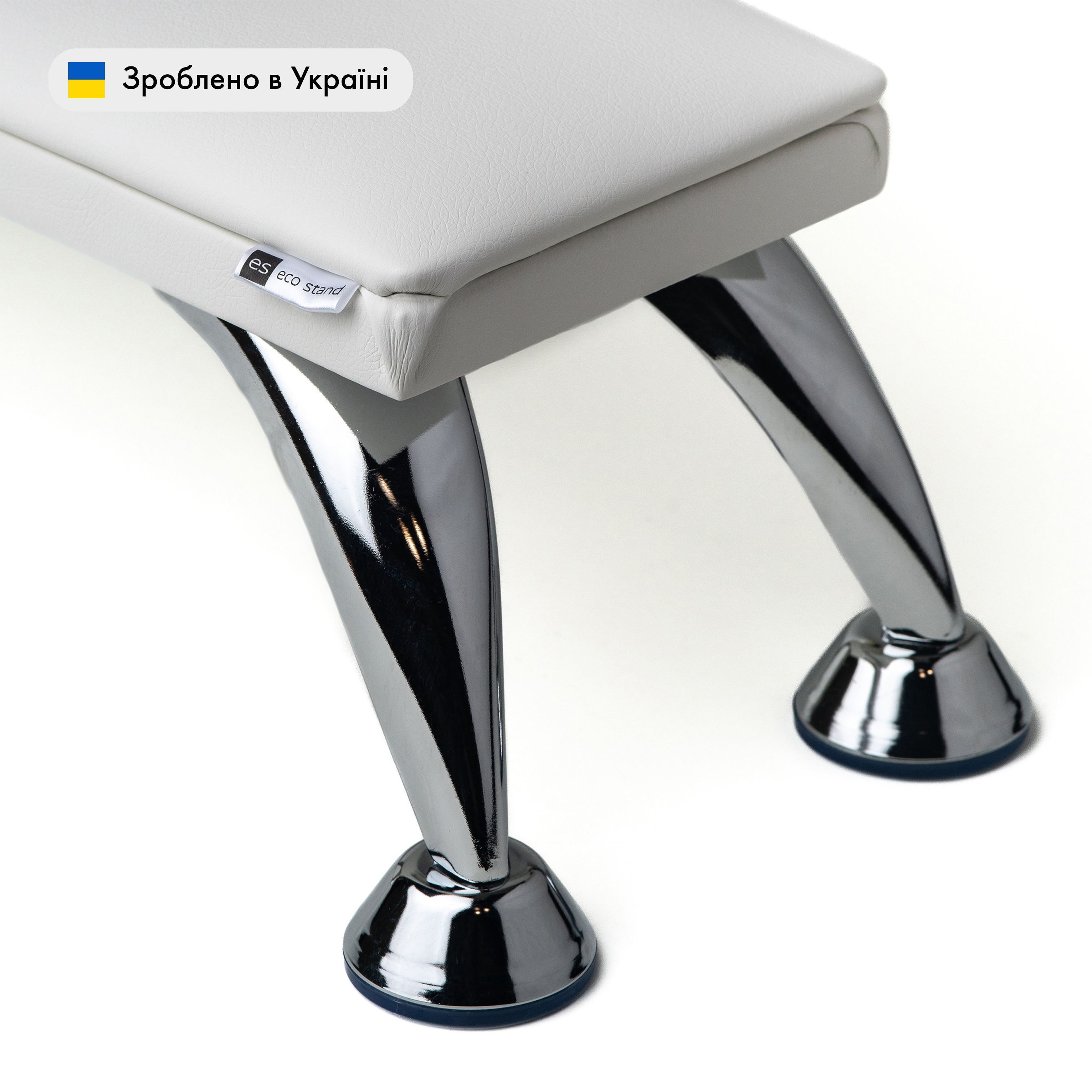 ECO STAND MAXI Білий — Найбільша підставка для манікюру — ракурс 3