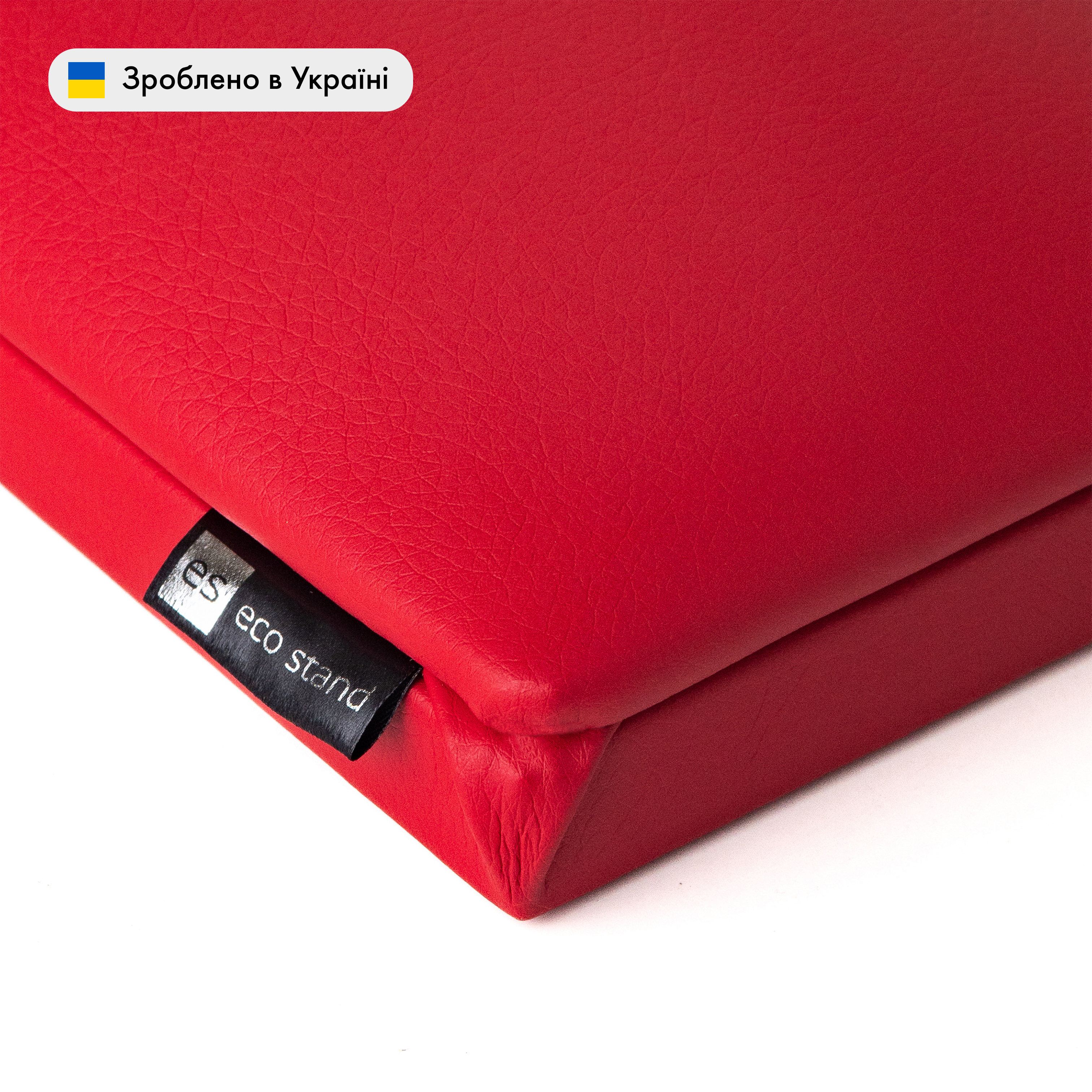 ECO STAND PAD Червоний — Підставка для рук клієнта — ракурс 3